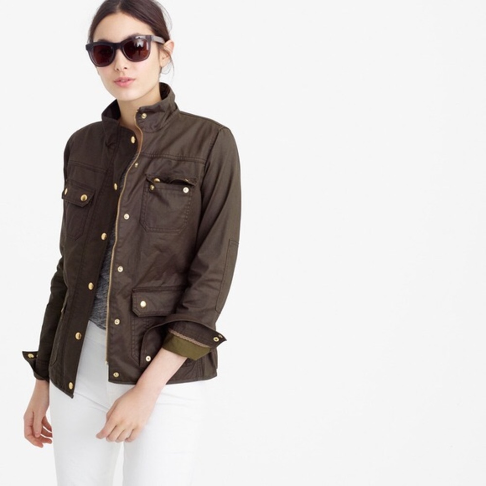 NWOT J Crew Downtown Field Jacket Small Tall